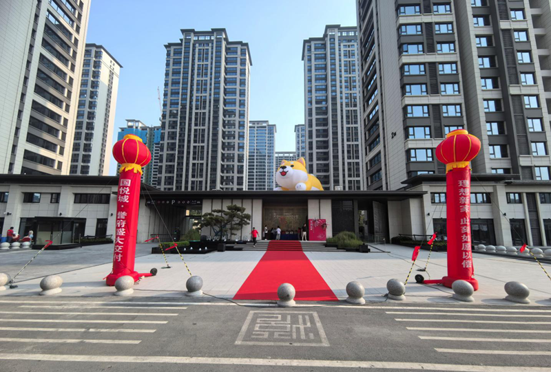 理想新家，如愿以?xún)敗獓?guó)悅城·譽(yù)府一期二標(biāo)段盛大交房